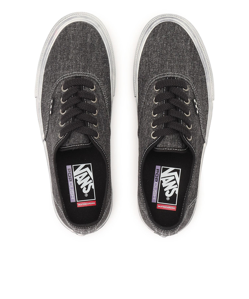 国内配送 VANS SKATE AUTHENTIC DENIM CHA/BLACK Vans Skate Authentic 