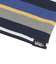 125R1012400　M CAVE Crew Neck Border TEE　NAVY　695056-0001