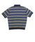 125R1112300　M CAVEJERSEY Border PoloShirt　NAVY　695055-0001
