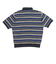 125R1112300　M CAVEJERSEY Border PoloShirt　NAVY　695055-0001