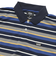 125R1112300　M CAVEJERSEY Border PoloShirt　NAVY　695055-0001