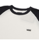 125R1020200　M CAVE Waffle Football L TEE　2TONE　695057-0003