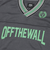 125R1012200　M MESH Foot Ball TEE　ASPHALT　695054-0002