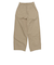 125R3141100　W Tuck Pants　BEIGE　695079-0002