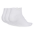 JV7398　U LINER SOCKS 3P　WHITE/BLACK　698596-0001