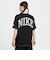 HV4973　W STREET SS OS TEE　010BLK　700420-0001