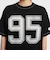 HV4973　W STREET SS OS TEE　010BLK　700420-0001