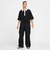 IB2154　W STREET SS POLO TOP　010BLK/WHT　700422-0001