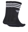 JV7402　U 3ST CREW SOCKS 3P　BLACK/WHITE　698599-0001