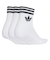 JV7435　U 3S ANKLE S 3P　WHIT/WHIT/WHIT　698608-0001