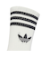 JV7401　U 3ST CREW SOCKS 3P　WHITE/BLACK　698598-0001