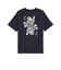 634128　M GRAPHIC CARD PLAY RELAXEDTEE　16NEW NAVY　699635-0002
