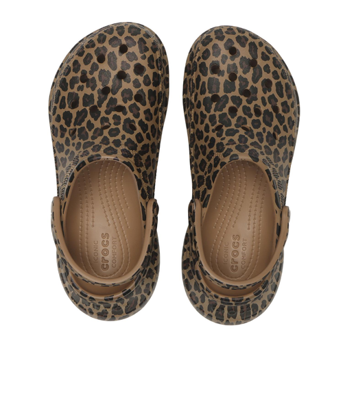 211624-2LD BAE ANIMAL CLOG LEOPARD 695418-0001｜エービーシー