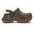 211624-2LD　BAE ANIMAL CLOG　LEOPARD　695418-0001