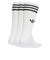 JV7416　U 3ST HIGH SOCKS 3P　WHITE/BLACK　698605-0001