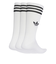 JV7416　U 3ST HIGH SOCKS 3P　WHITE/BLACK　698605-0001