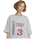 JW0193　W LIONS BYFR TEE　MGREYHEATHER　698631-0001