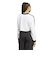 JV9740　W JACQUARD LS TOP　WHITE/BLACK　698625-0001