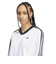JV9740　W JACQUARD LS TOP　WHITE/BLACK　698625-0001