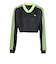 JV9737　W JACQUARD LS TOP　BLK/SGREEN　698624-0001