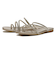 JE80255　RHINESTN SDL 1　CHAMPAGNE　701469-0002