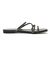JE80255　RHINESTN SDL 1　BLACK　701469-0001
