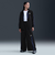 IH8509　W WIDE LEG WVN PANT　010BLK/SAIL　700432-0001