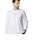 6007833　M HW LOGO GRAPHIC LS T　100WHT　701409-0002