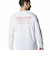 6007833　M HW LOGO GRAPHIC LS T　100WHT　701409-0002
