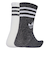 JV6049　W 3S GLITTER CR 2　BLAC/WHIT　698594-0001