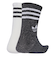JV6049　W 3S GLITTER CR 2　BLAC/WHIT　698594-0001