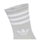JX5204　W GLT CREW SOCK 2P　SIL/WHT　698456-0001