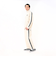 125R1111400　M Bi-color Side Tape Track JKT　WHITE　694977-0001