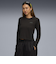 633805　W ROSE SLIM LONGSLEEVE TE　01BK　699617-0001