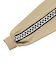 125R3042800　W Checker Raglan Sleeve SWT　BEIGE　695069-0002