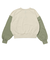 125R3041000　W Color Scheme Cropped SWT　NATURAL　695078-0001