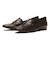 JE80263　HEEL LOAFER 2　D.BROWN　702828-0002