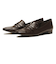 JE80263　HEEL LOAFER 2　D.BROWN　702828-0002