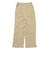 125R3142600　W Checker PANTS　BEIGE　695068-0002