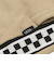125R3142600　W Checker PANTS　BEIGE　695068-0002