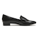 JE80263　HEEL LOAFER 2　BLACK　702828-0001