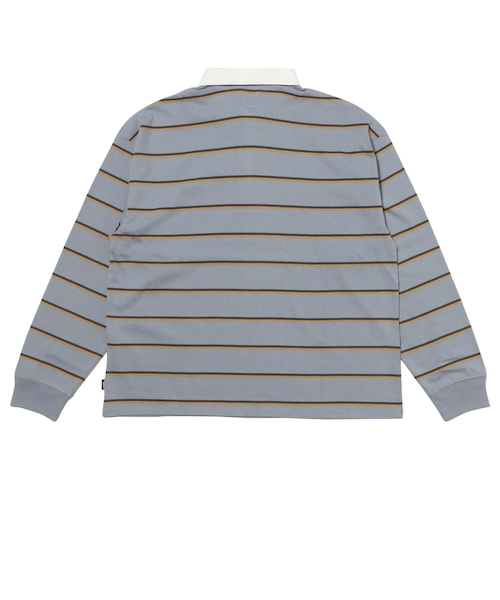 125K3073200 W border rugger shirt SAX 701884-0001
