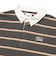 125K3073200　W border rugger shirt　SUMIKURO　701884-0003