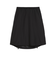 633976　W DARE TO WOVEN MIDI SKIRT　01BK　699625-0001