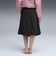 633976　W DARE TO WOVEN MIDI SKIRT　01BK　699625-0001