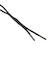 BOOT ROUND 125　BOOTLACES ROUND 125CM　BLACK　700617-0001