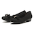 W5069　BUCKLE RIBBON 3　BLACK　697661-0001