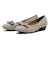 W5069　BUCKLE RIBBON 3　GRAYGE　697661-0002
