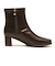 W3057　BIT SHORT BOOTS 5　BROWN　697336-0003