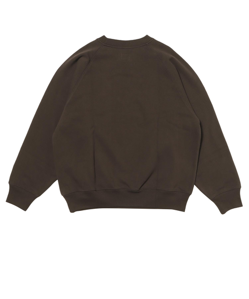 125K1041400 M LOGO Crew Neck Sweat BROWN 701867-0002｜エービーシー